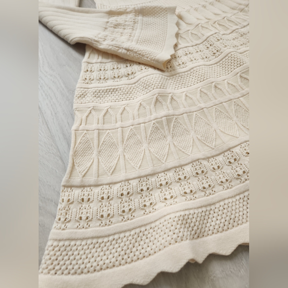Willow & Wind Knit Flare Dress M - Picture 3 of 7